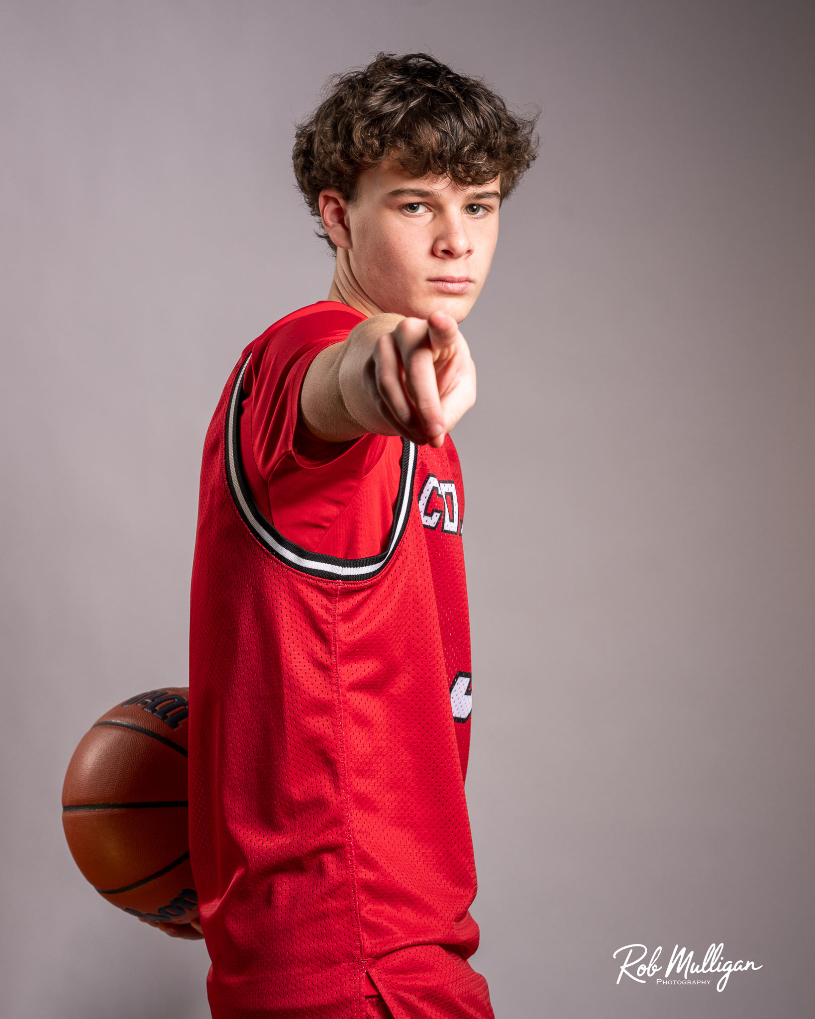 Powerful athlete portrait - Championship mindset captured