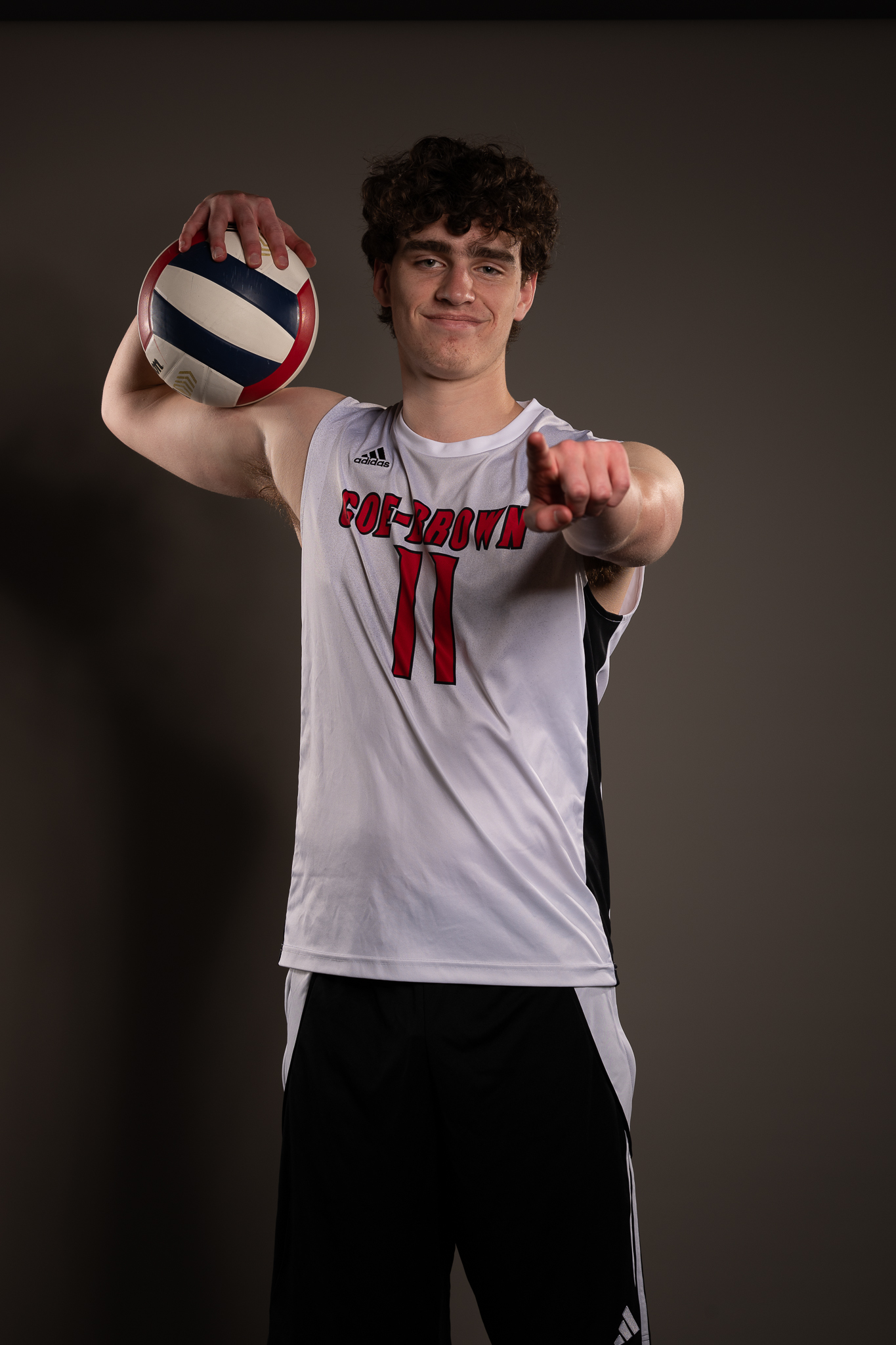 Volleyball — media day portrait
